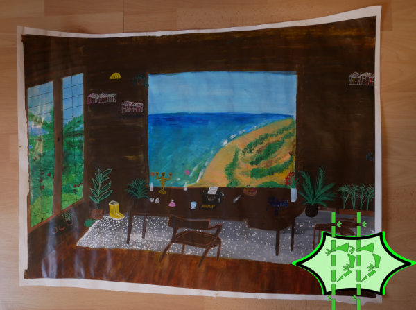 vue sur mer de ma petite cabane